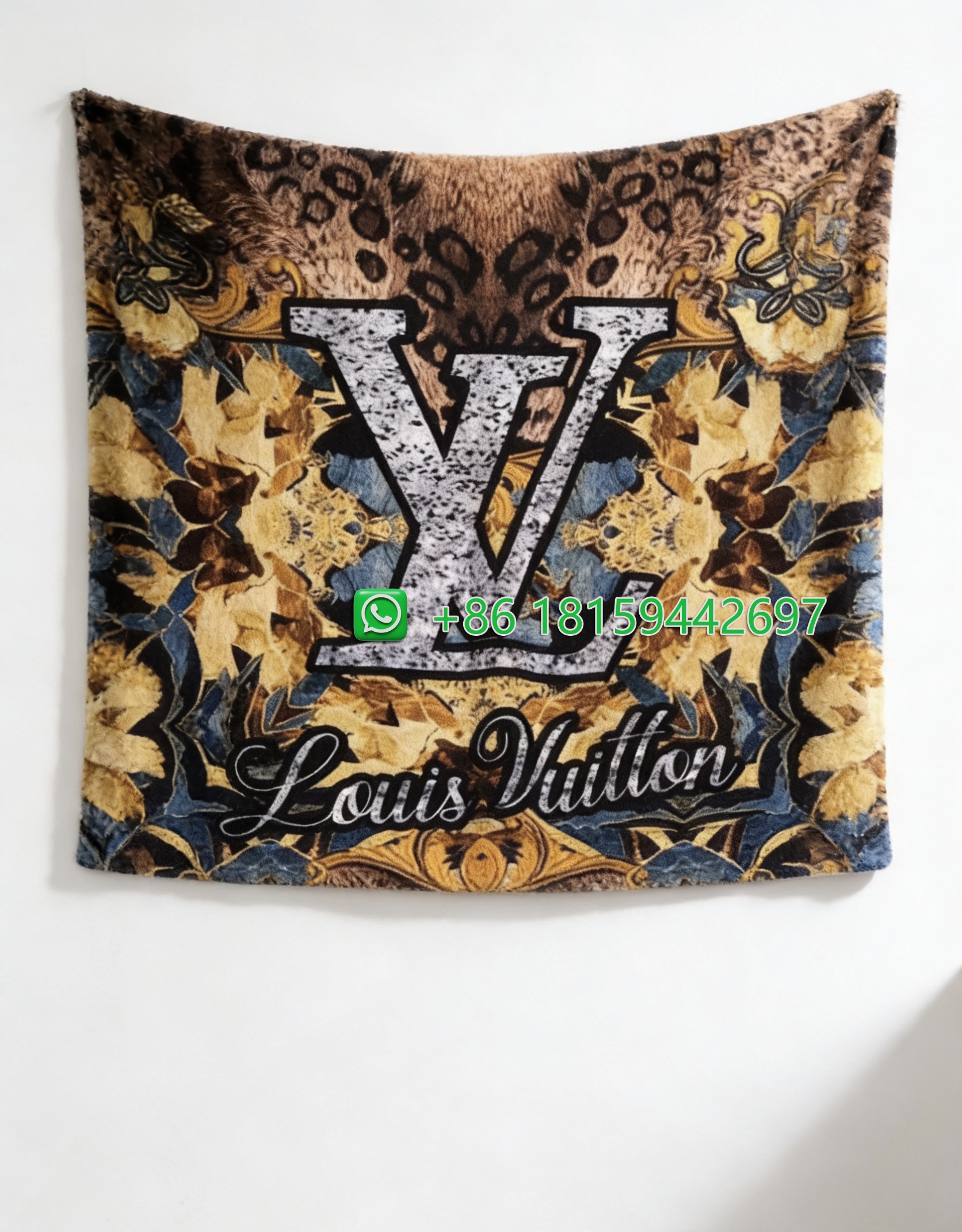 Louis Vuitton Throw Blankets